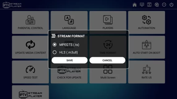 IPTV Stream Player